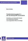 Familienlastenausgleich in Der Bundesrepublik Deutschland cover