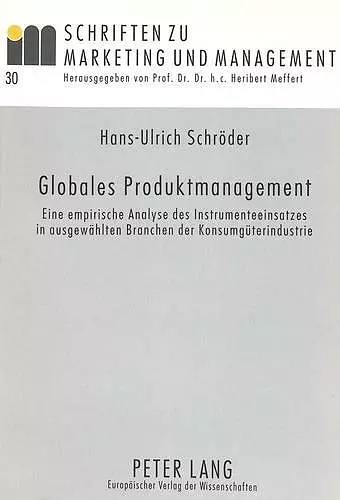 Globales Produktmanagement cover