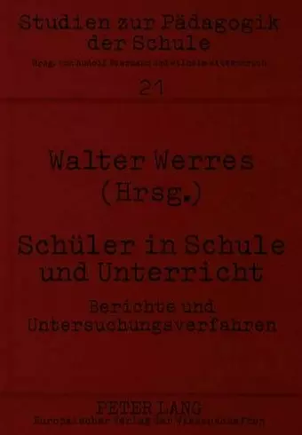 Schueler in Schule Und Unterricht cover