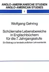 Schuelernahe Lebensbereiche in Englischbuechern Fuer Die 7. Jahrgangsstufe cover