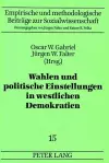 Wahlen Und Politische Einstellungen in Westlichen Demokratien cover