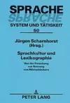 Sprachkultur Und Lexikographie cover