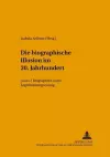 Die «Biographische Illusion» Im 20. Jahrhundert cover