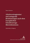 Arbeitsvertragsstatut Und Zwingende Bestimmungen Nach Dem Europaeischen Schuldvertragsuebereinkommen cover