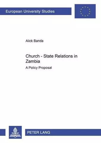 Church-state Relations in Zambia cover