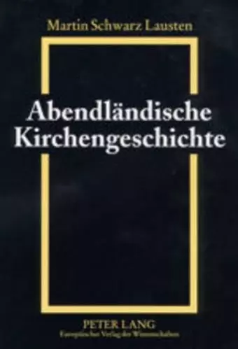 Abendlaendische Kirchengeschichte cover