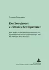 Der Beweiswert Elektronischer Signaturen cover