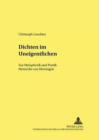 Dichten Im Uneigentlichen cover