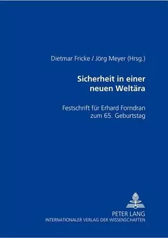 Sicherheit in Einer Neuen Weltaera cover