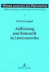 Aufklaerung Und Romantik in Lateinamerika cover