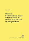 Ein Neues Editionskonzept Fuer Die Schriften Notkers Des Deutschen Anhand Von «De Interpretatione» cover