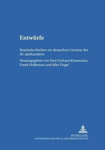 Entwuerfe cover