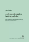 Ausleseproblematik an Fachhochschulen cover