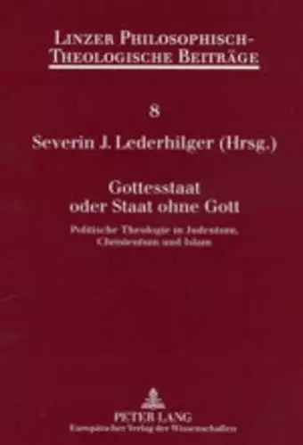 Gottesstaat Oder Staat Ohne Gott cover