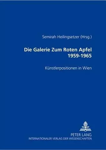 Die Galerie «Zum Roten Apfel» 1959-1965 cover