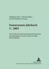 Immermann-Jahrbuch 4/2003 cover