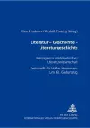 Literatur - Geschichte - Literaturgeschichte cover