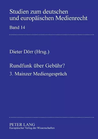 Rundfunk ueber Gebuehr? cover