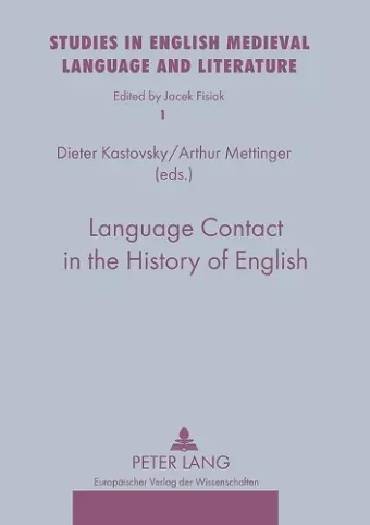 Language Contact in the History of English cover