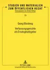 Verfassungsgerichte ALS Ersatzgesetzgeber cover