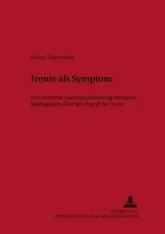 Ironie als Symptom cover