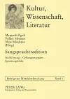 Sangspruchtradition cover