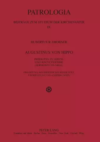 Augustinus von Hippo cover