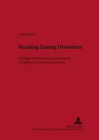 Reading Eating Disorders cover