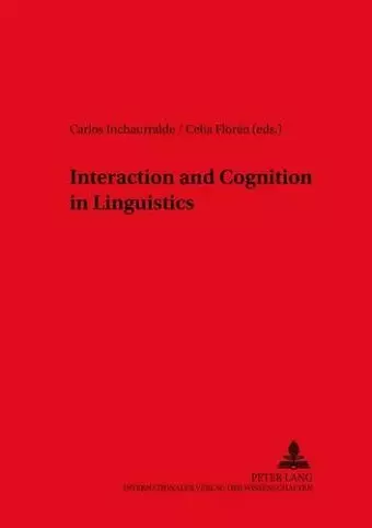 Interaction and Cognition in Linguistics cover