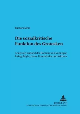 Die Sozialkritische Funktion Des Grotesken cover