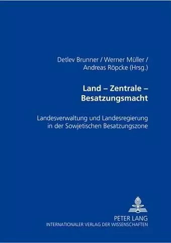 Land - Zentrale - Besatzungsmacht cover