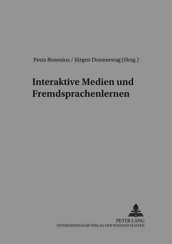 Interaktive Medien Und Fremdsprachenlernen cover