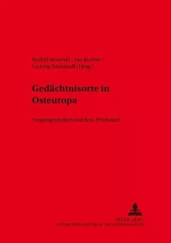 Gedaechtnisorte in Osteuropa cover