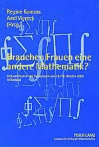 Brauchen Frauen Eine Andere Mathematik? cover