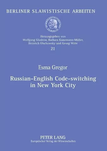 Russian-English Code-switching in New York City cover