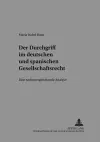 Der Durchgriff Im Deutschen Und Spanischen Gesellschaftsrecht cover