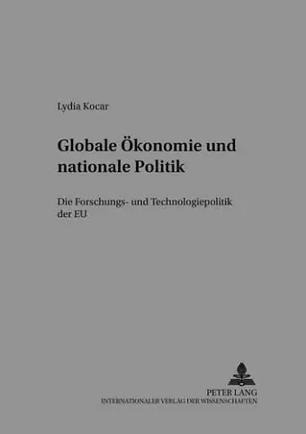 Globale Oekonomie Und Nationale Politik cover