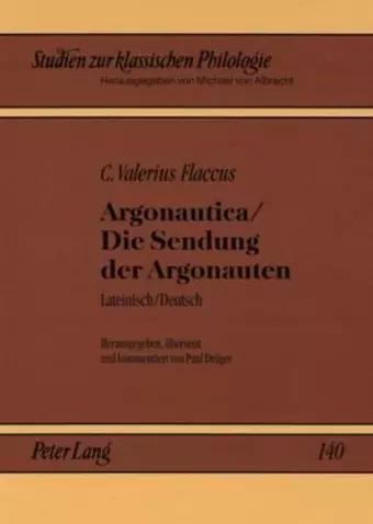 Argonautica / Die Sendung Der Argonauten cover