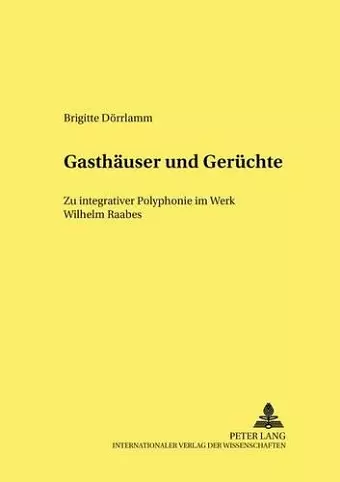 Gasthaeuser Und Geruechte cover