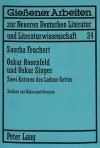 Oskar Rosenfeld Und Oskar Singer cover