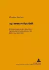 Agrarumweltpolitik cover