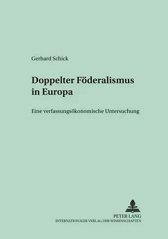 Doppelter Foederalismus in Europa cover