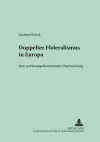 Doppelter Foederalismus in Europa cover