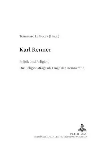 Karl Renner cover