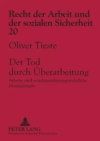 Der Tod durch Ueberarbeitung cover