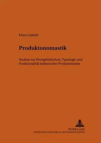 Produktonomastik cover