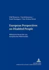 European Perspectives on Disabled People Behinderte Menschen Aus Europaeischen Blickwinkeln cover