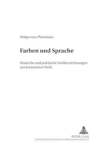 Farben Und Sprache cover