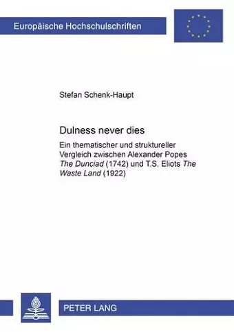 «Dulness Never Dies« cover