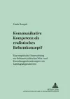 Kommunikative Kompetenz ALS Realistisches Reformkonzept? cover